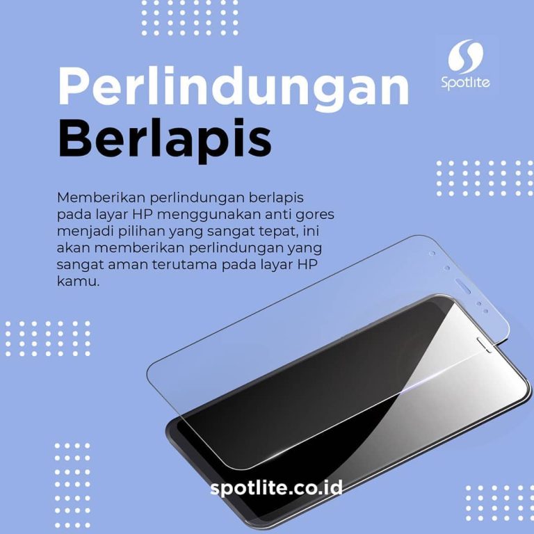 Sebenarnya penggunaan anti gores benar-benar penting untuk melindungi HP, meskipun itu akan sedi